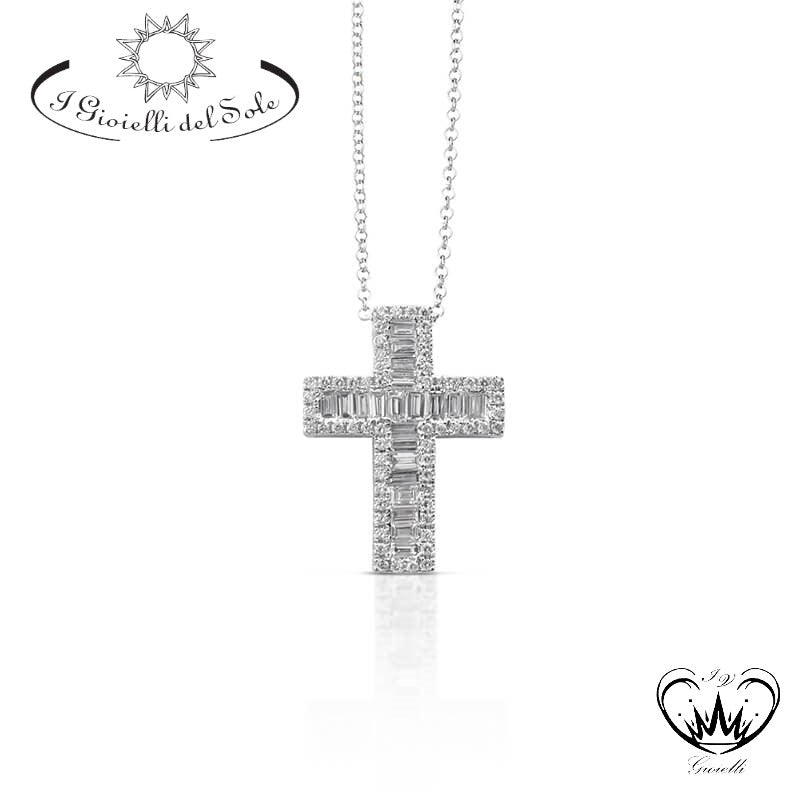 COLLANA CON CROCE I GIOIELLI DEL SOLE ref. MP55083-3