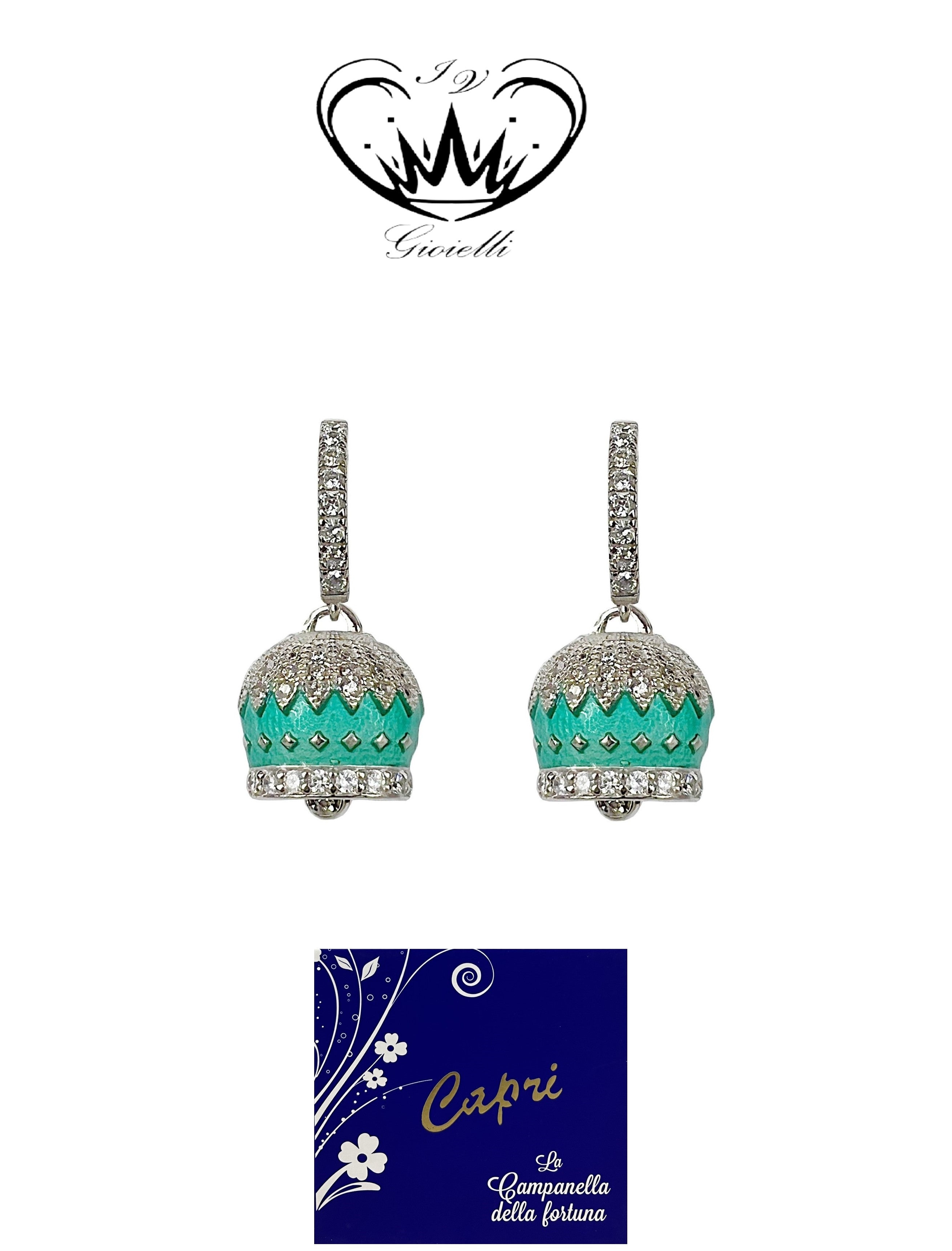 ORECCHINI ARGENTO 925 CAPRI by MEG ref. OCN18D2