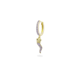 MONO ORECCHINO RUE DES MILLE ARG 925 ref.ORZ-018 M3 COR AU