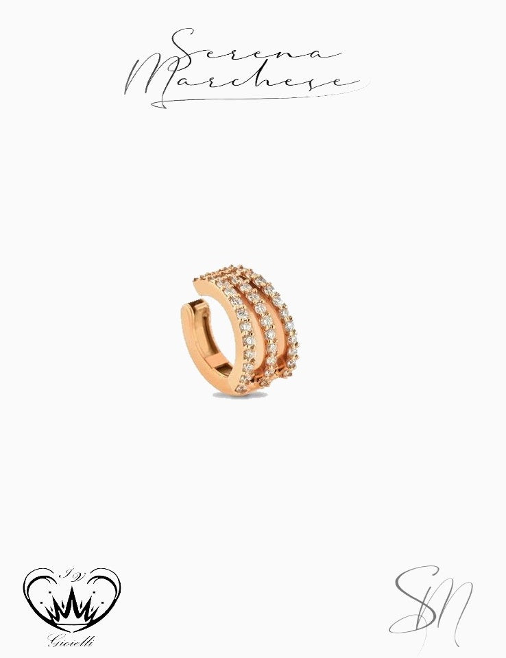 EARCUFF SERENA MARCHESE ref. OTT3266.MONOR