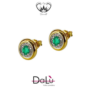 ORECCHINI DALU GIOIELLI SMERALDI  ref. OTT3568OR.SMQ9