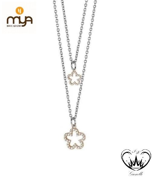 COLLANA BOCCADAMO ACCIAIO PORTAMIFORTUNA ref.PF/GR68