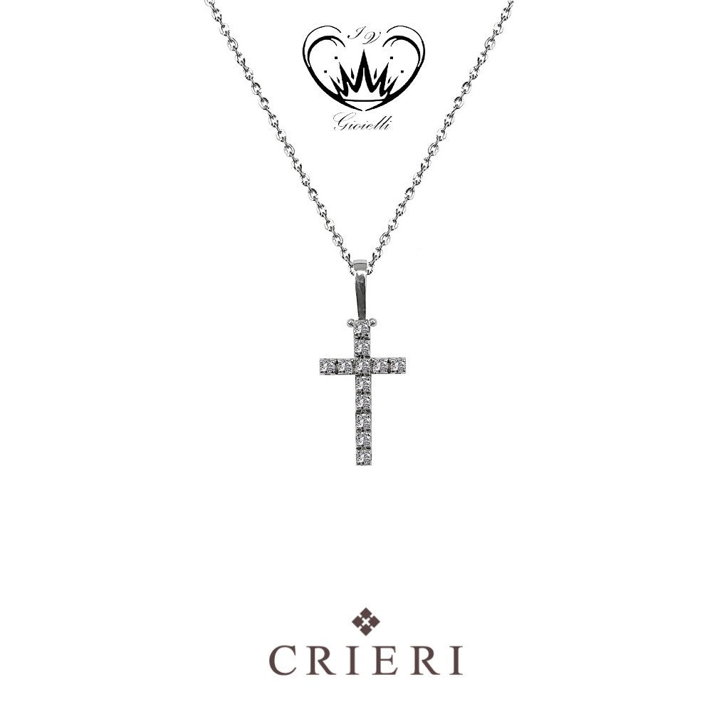 COLLANA CON CROCE CRIERI ref. PFLIK020WH1500