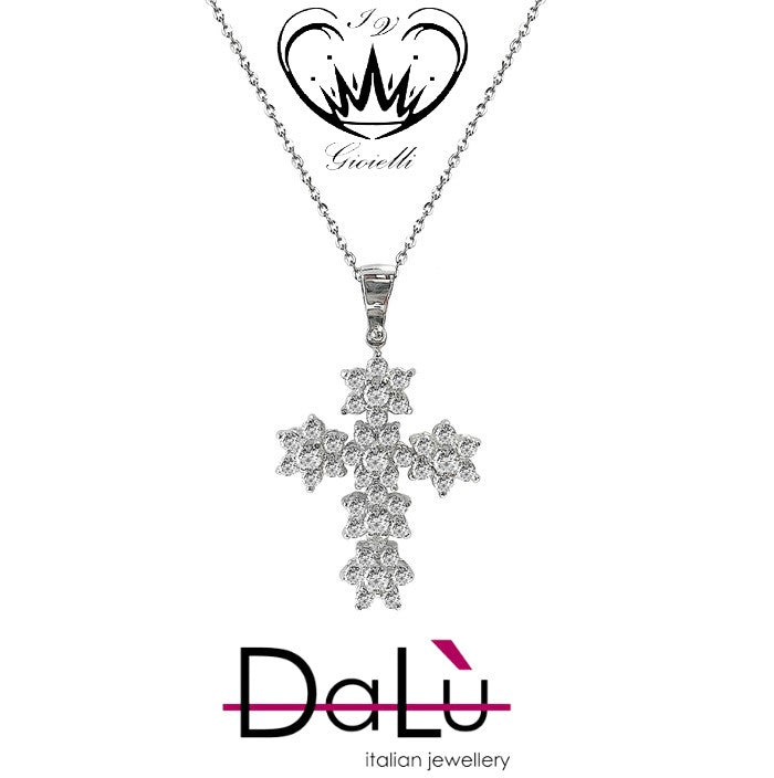 COLLANA CON CROCE DALU’ ct. 0,68 ref. PK3123CRQ9