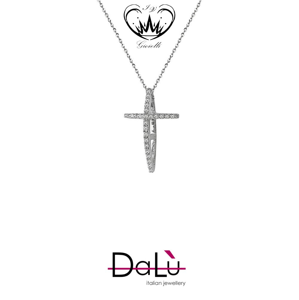 COLLANA CON CROCE DALU’ ct. 0,36 ref. PK3225M2CRQ9