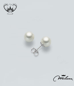 ORECCHINI MILUNA PERLE mm 8-8,5 ref.PPN885BMX