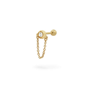 HELIX PIERCING CASTONE CATENELLA RUE DES MILLE ARG 925 ref.PRZ-026 M3 AU