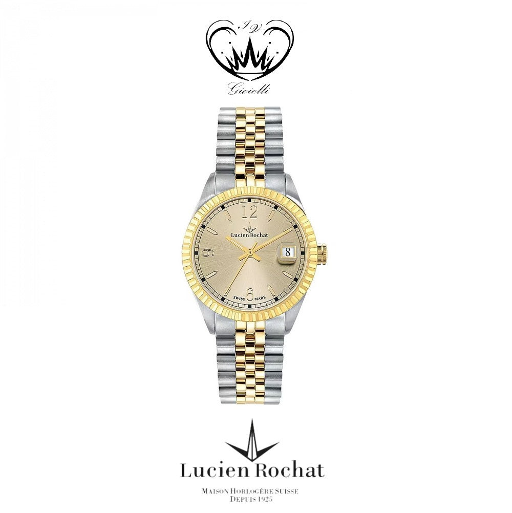 OROLOGIO SOLO TEMPO DONNA LUCIEN ROCHAT REMIS ref. R0453105501
