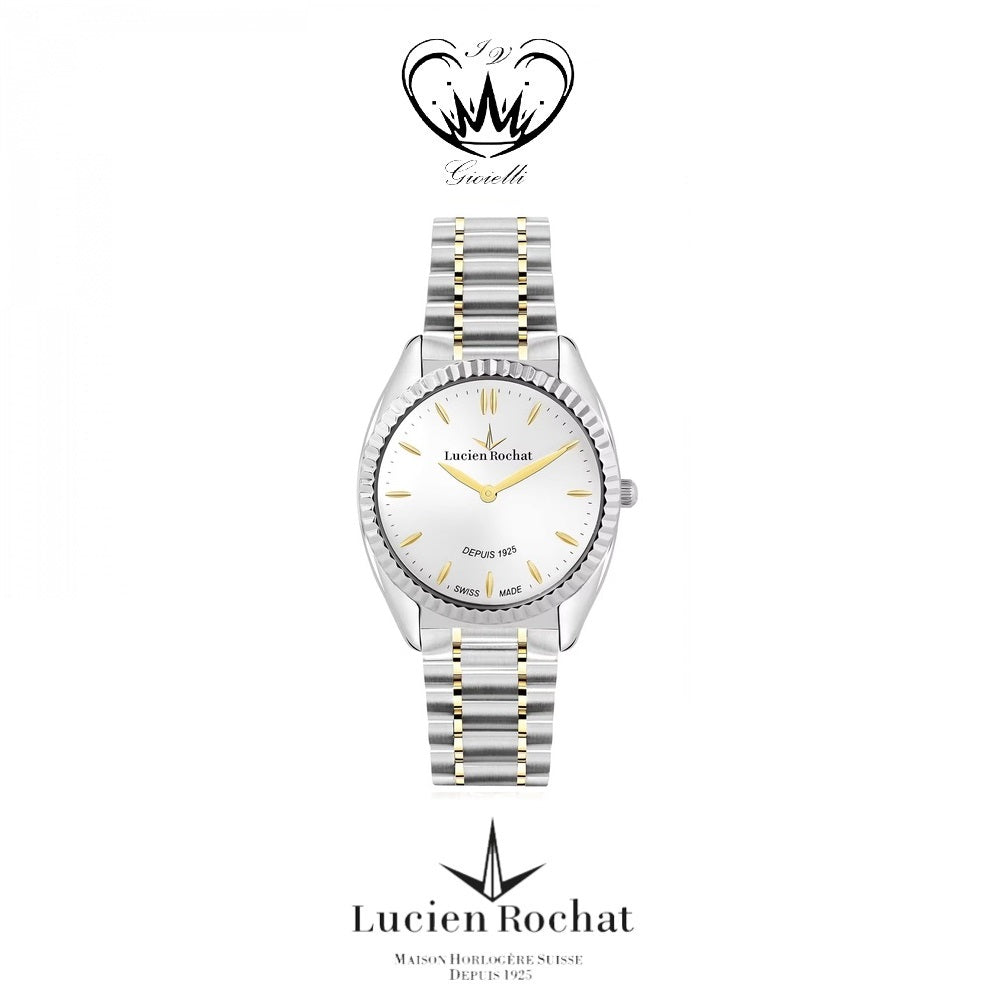 OROLOGIO SOLO TEMPO DONNA LUCIEN ROCHAT LUNEL ref. R0453110508