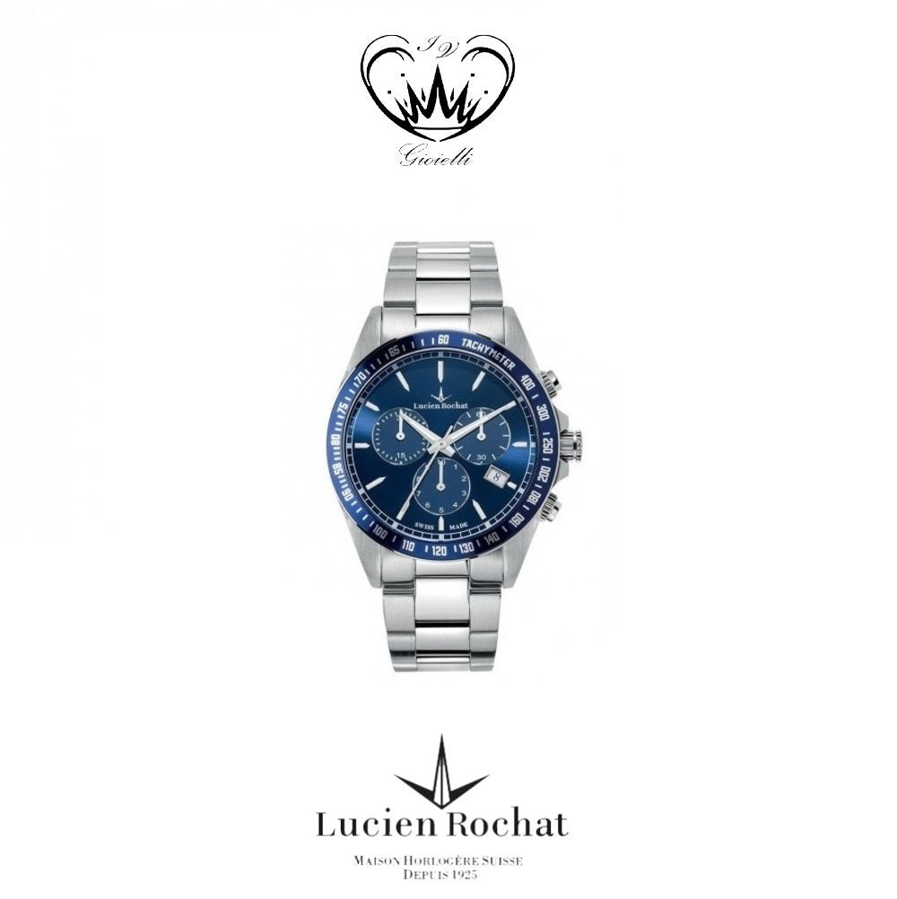 OROLOGIO CRONOGRAFO UOMO LUCIEN ROCHAT REIMS ref.R0473605003