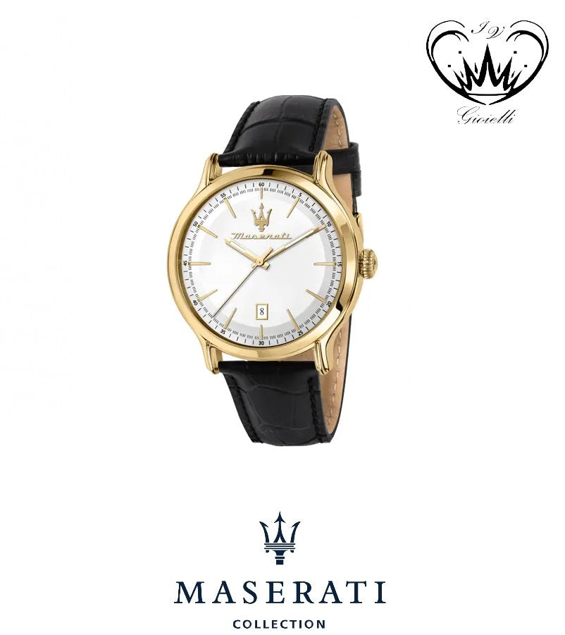 OROLOGIO SOLO TEMPO UOMO MASERATI EPOCA ref.R8851118015