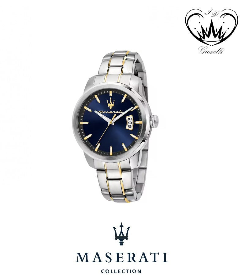 OROLOGIO SOLO TEMPO UOMO MASERATI SUCCESSO ref.R8853121011