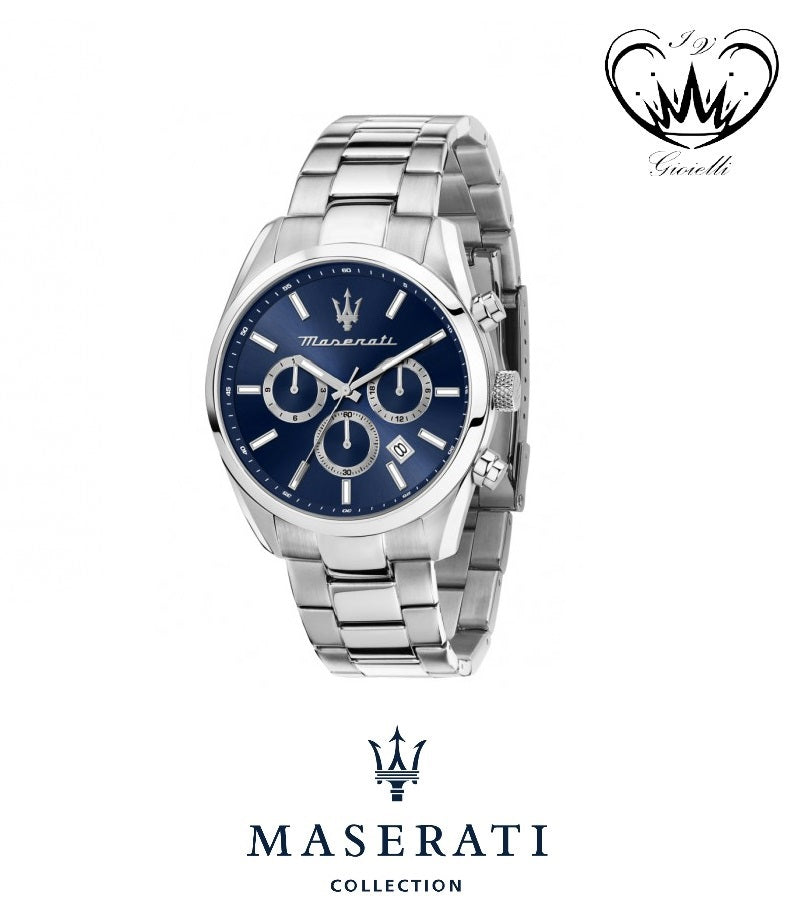 OROLOGIO MULTIFUNZIONE UOMO MASERATI ATTRAZIONE ref.R8853151005