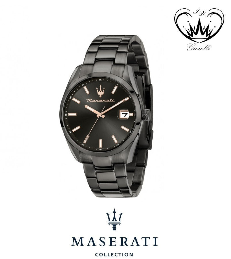 OROLOGIO SOLO TEMPO UOMO MASERATI ATTRAZIONE ref.R8853151015