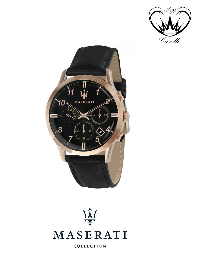 OROLOGIO CRONOGRAFO UOMO MASERATI RICORDO ref.R8871625004