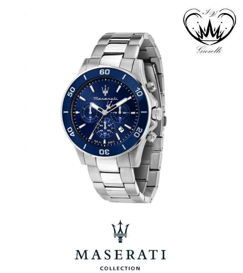 OROLOGIO CRONOGRAFO UOMO MASERATI COMPETIZIONE ref.R8873600002