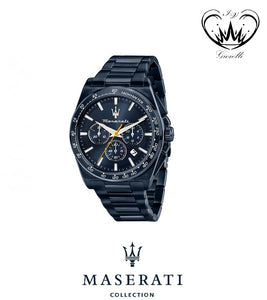OROLOGIO CRONOGRAFO UOMO MASERATI BLUE EDITION ref.R8873652008
