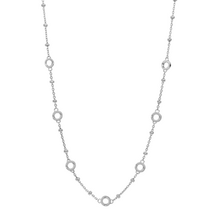 COLLANA ROSATO ARGENTO 925 ref.RZC010