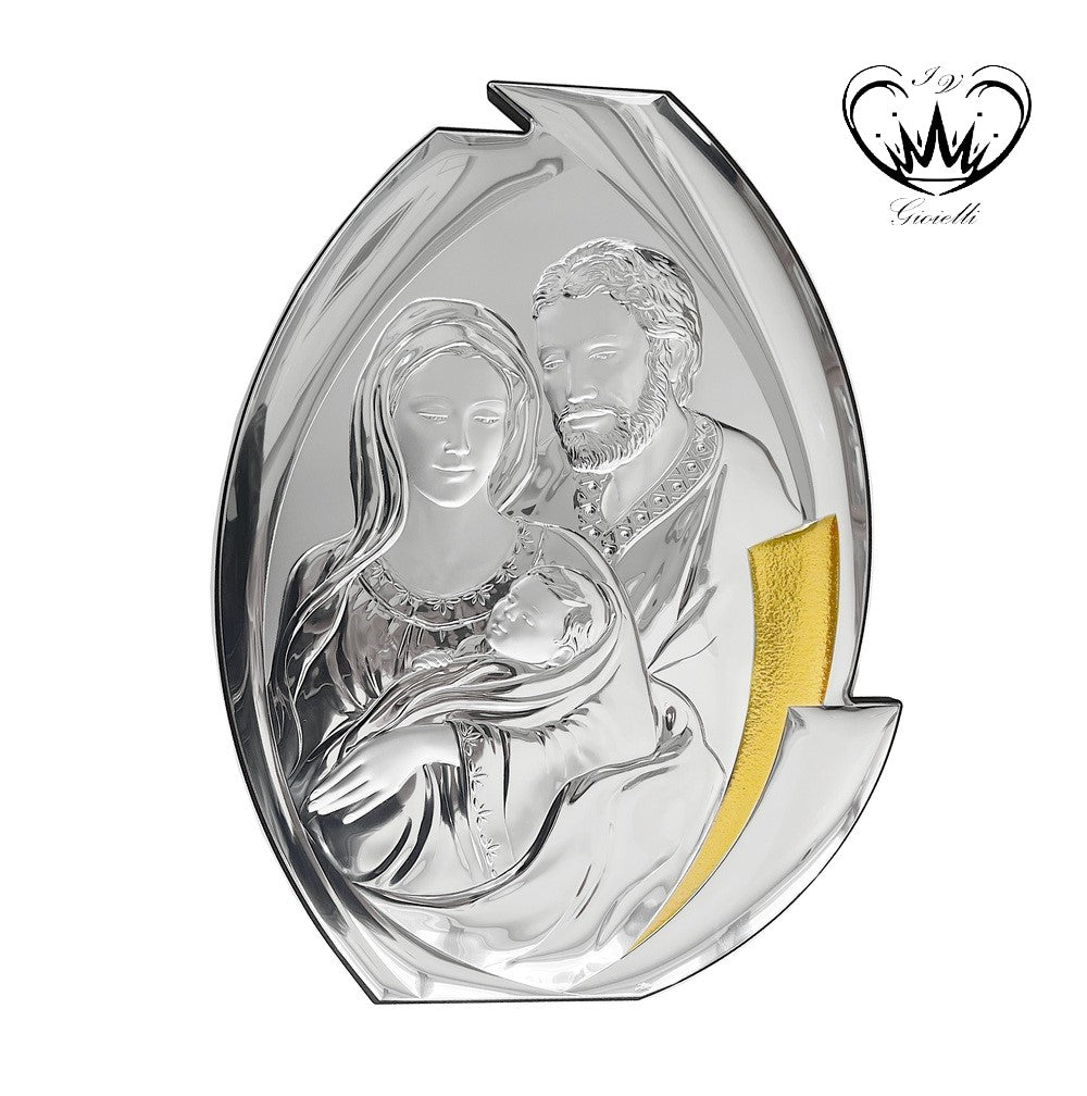 ICONA GIOIELLERIA IV SACRA FAMIGLIA  cm 30X40  ref. SC22-1