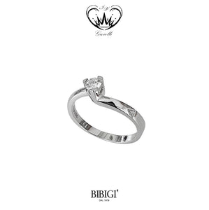 ANELLO SOLOTARIO BIBIGI ct. 0,18 ref.U06514112P