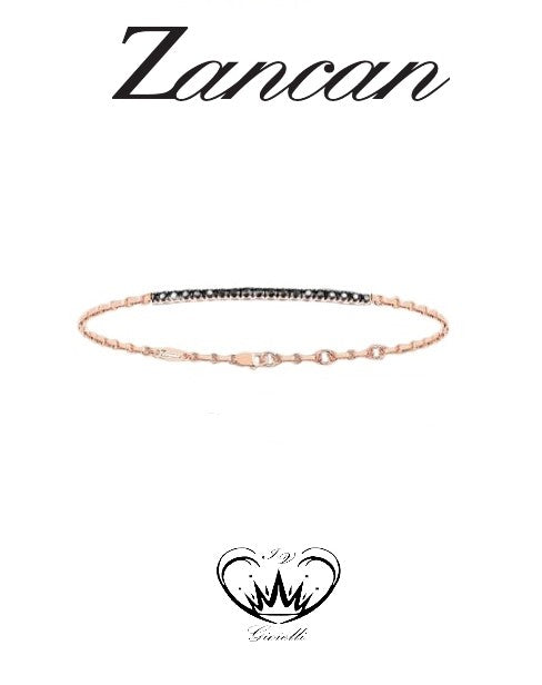 BRACCIALE MEZZO TENNIS ZANCAN ORO R 18KT ref.UB025R
