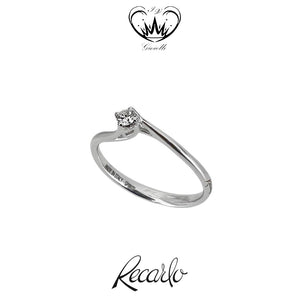 ANELLO SOLITARIO RE CARLO ct. 0,06 ref. XD195-006