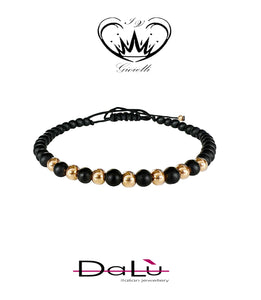 BRACCIALE DALU CORDA E CERAMICA ref. br679q7xr
