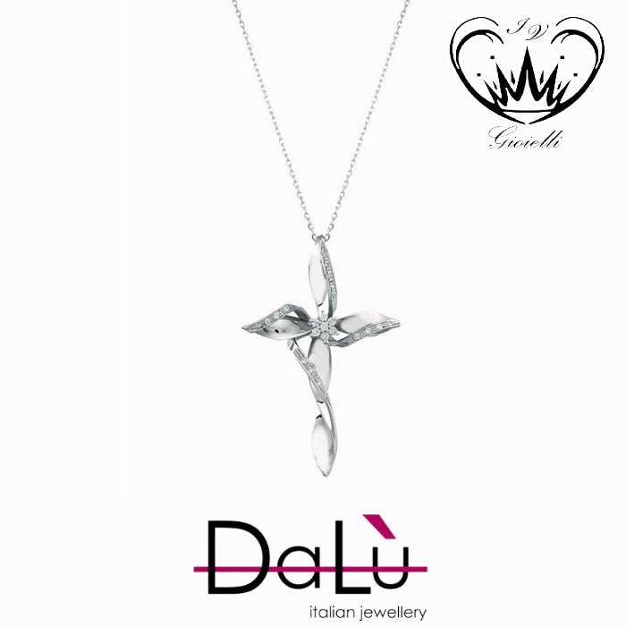 COLLANA CON CROCE DALU’ ct. 0,14  ref. em3103m1crobq7