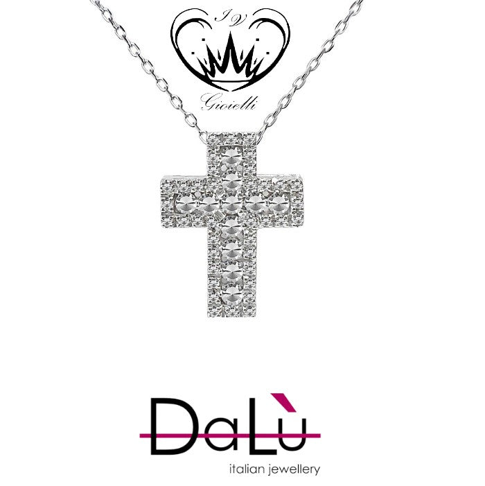 COLLANA CON CROCE DALU’ ct. 0,62 ref. enz3143crq7