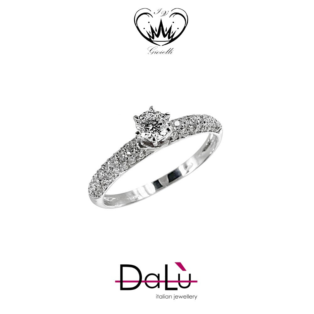 ANELLO SOLITARIO DALU ct. 0,48 ref. enz839solq5