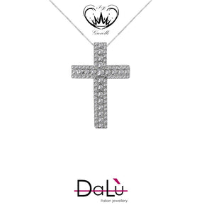COLLANA CON CROCE DALU’ ct. 0,73 ref. mts2682q9