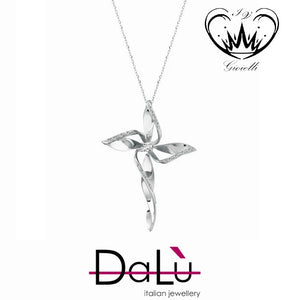 COLLANA CON CROCE DALU’ ct. 0,19 ref. nu3290crq8