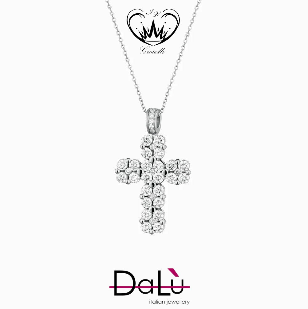 COLLANA CON CROCE DALU’ ct. 0,75 ref.ott3243cr1mq7x