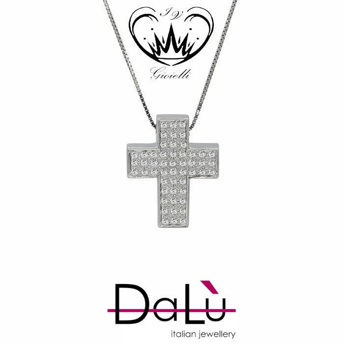 COLLANA CON CROCE DALU’ ct. 0,36 ref. pk2978crq7xx