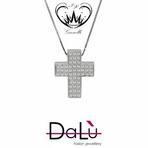 COLLANA CON CROCE DALU’ ct. 0,36 ref. pk2978crq7xx