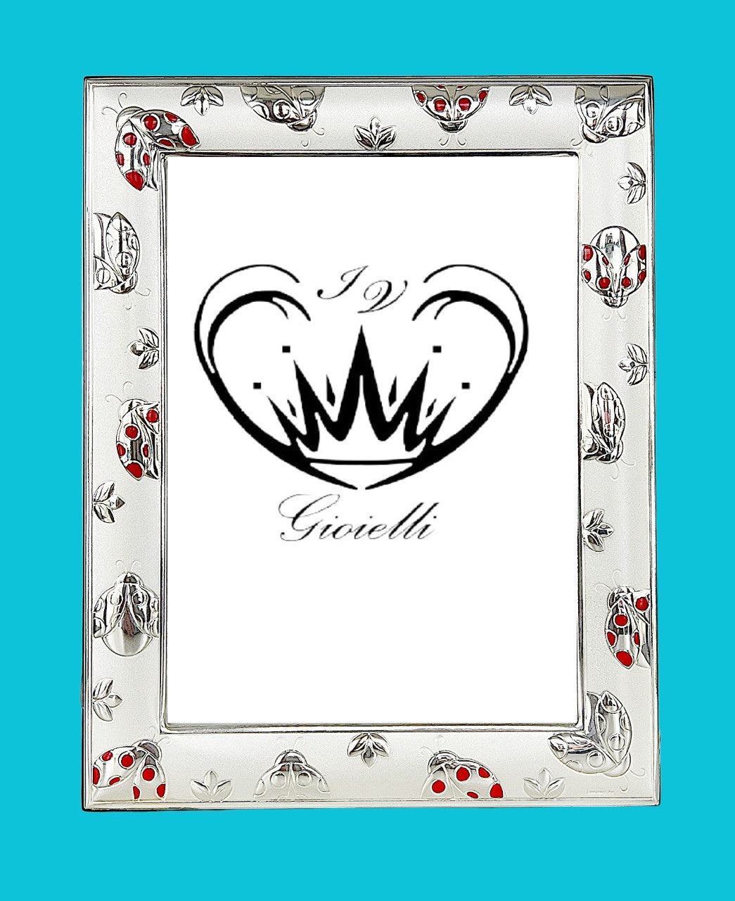 CORNICE MIDA ARGENTI COCCINELLE 13X18 ref. 10541010