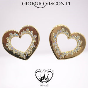 ORECCHINI GIORGIO VISCONTI CUORI  ref. B39164