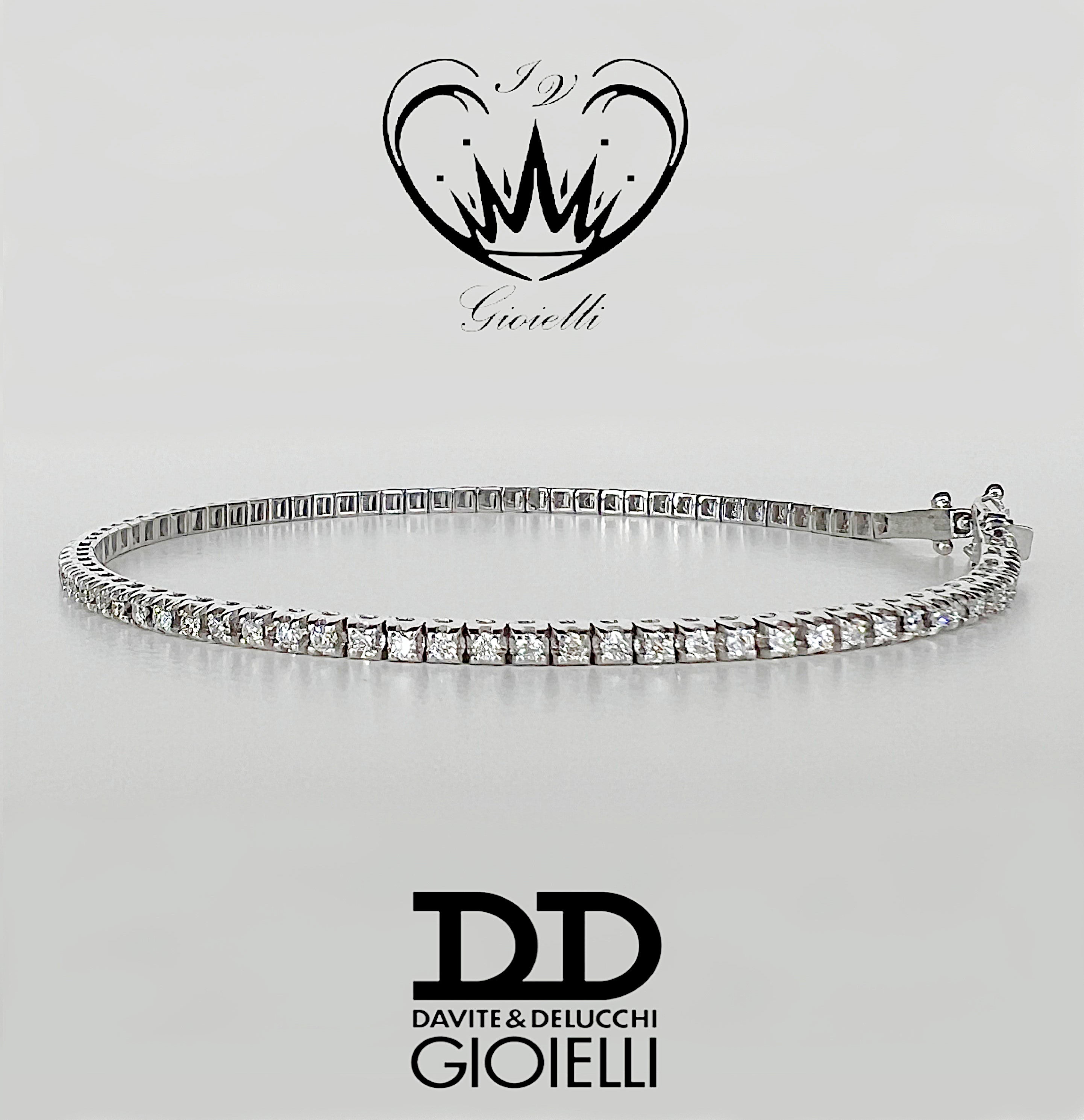 BRACCIALE TENNIS DD GIOIELLI ct. 1,00 ref. BR0022700