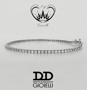 BRACCIALE TENNIS DD GIOIELLI ct. 1,00 ref. BR0022700