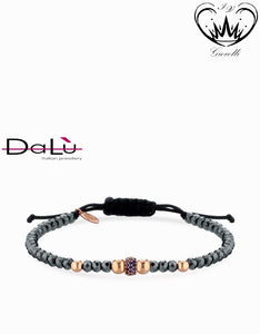 BRACCIALE CORDA EMATITE DALU  ref.BR1142.EM8.OR