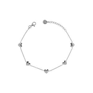 BRACCIALE RUE DES MILLE ARG 925 ref.BR-CAT 5 CUO RH