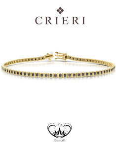 BRACCIALE CRIERI TENNIS ORO ROSA ref.BTEARK170BL3200