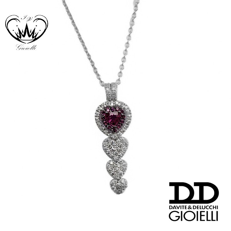 COLLANA CUORI DD GIOIELLI  ref. CLN011867RB