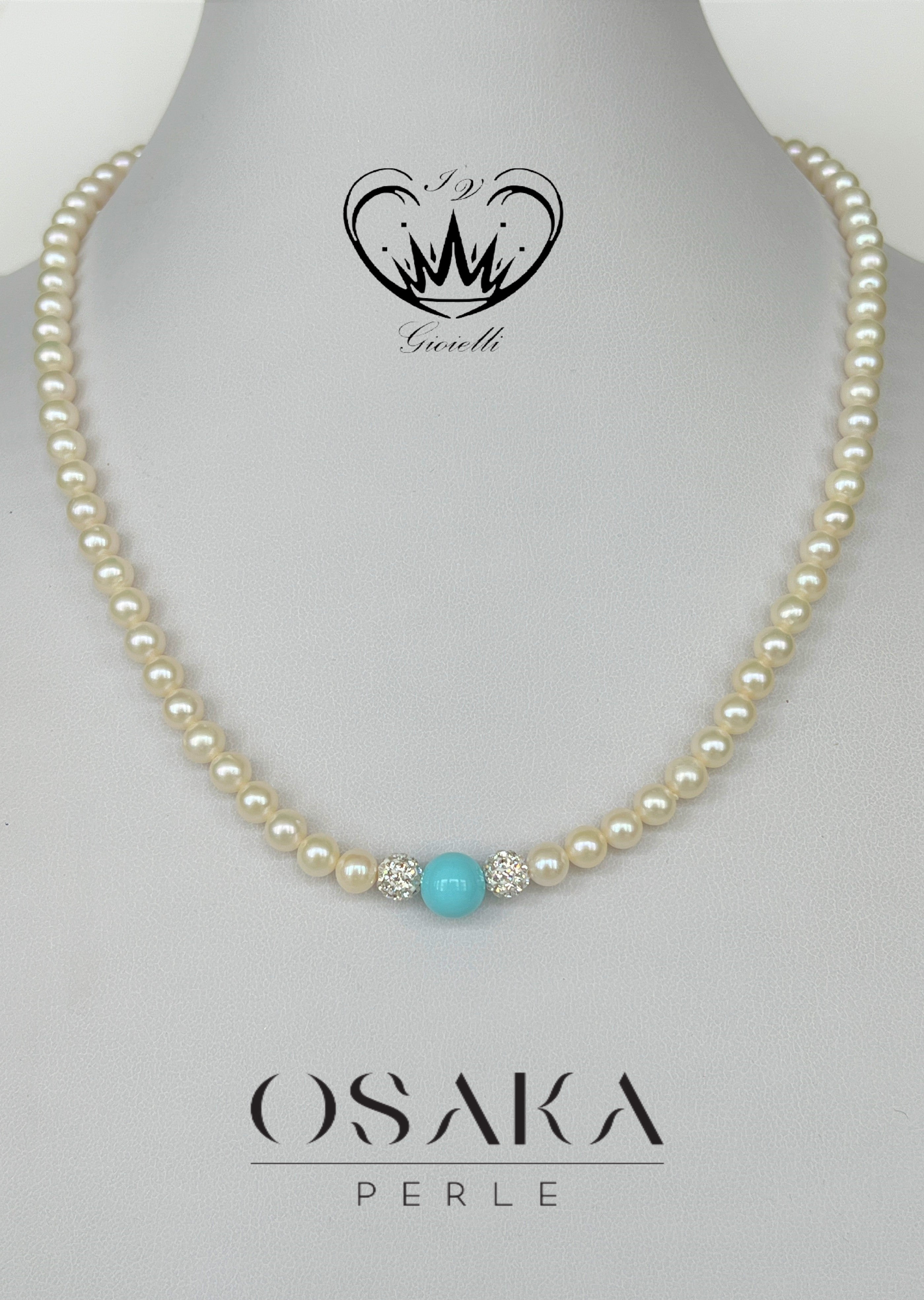 FILO PERLE OSAKA 18kt ref. CL-TURCHESE003