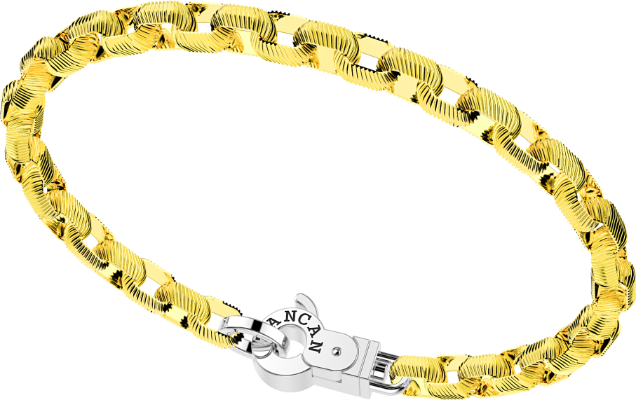 BRACCIALE ZANCAN ORO G 18KT ref.EB611GB