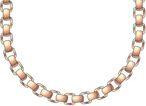 COLLANA ZANCAN ACCIAIO 316/L ref.EHC200