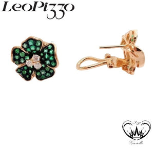 ORECCHINI LEO PIZZO FLORA ref.K2393F19