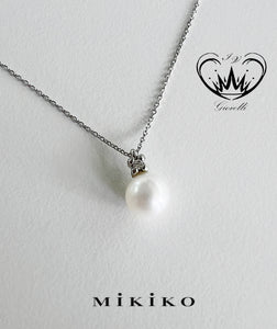 COLLANA CON PENDENTE PERLA MIKIKO REF. MD1017O4FABI055