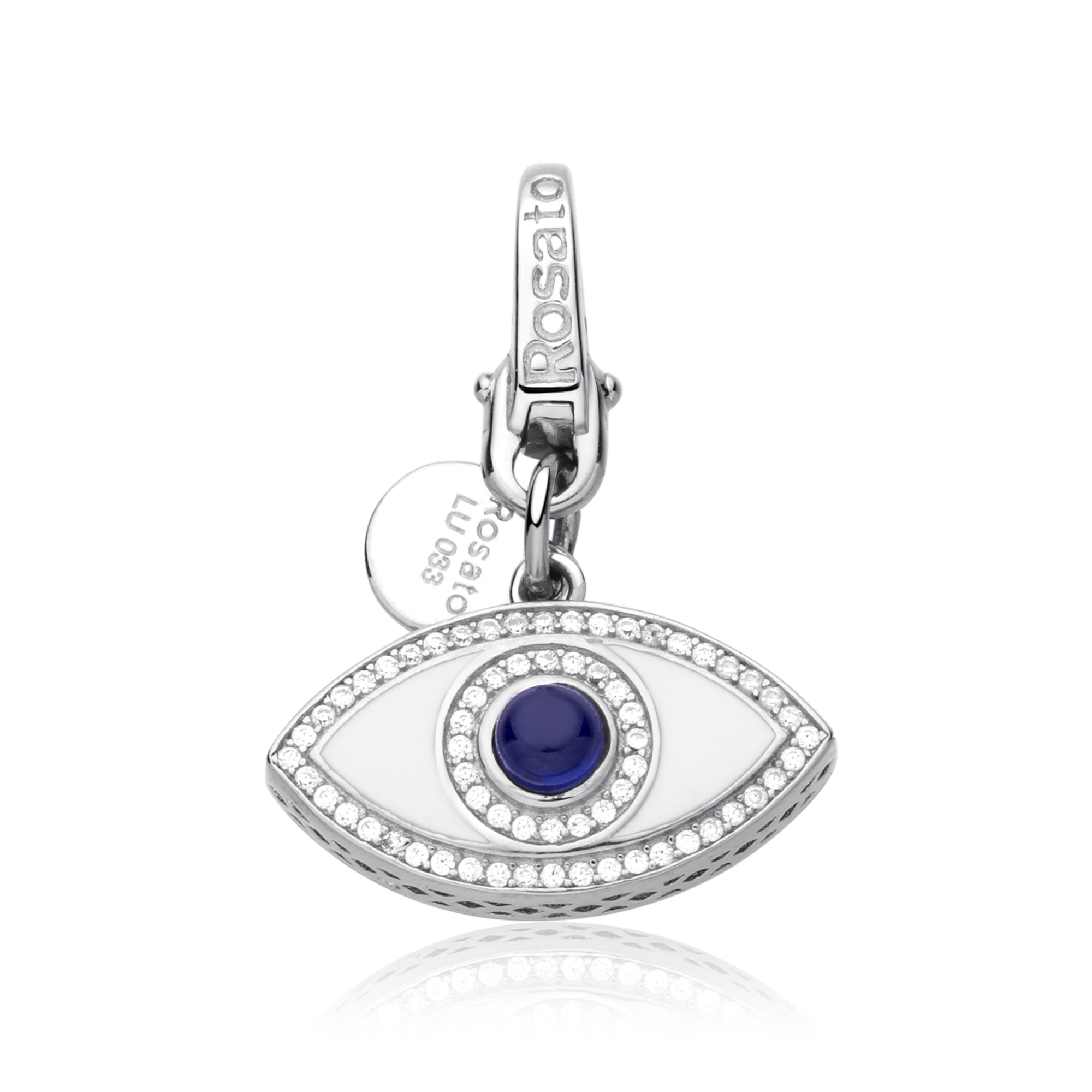 CHARM ROSATO ARGENTO 925 ref.RLU033