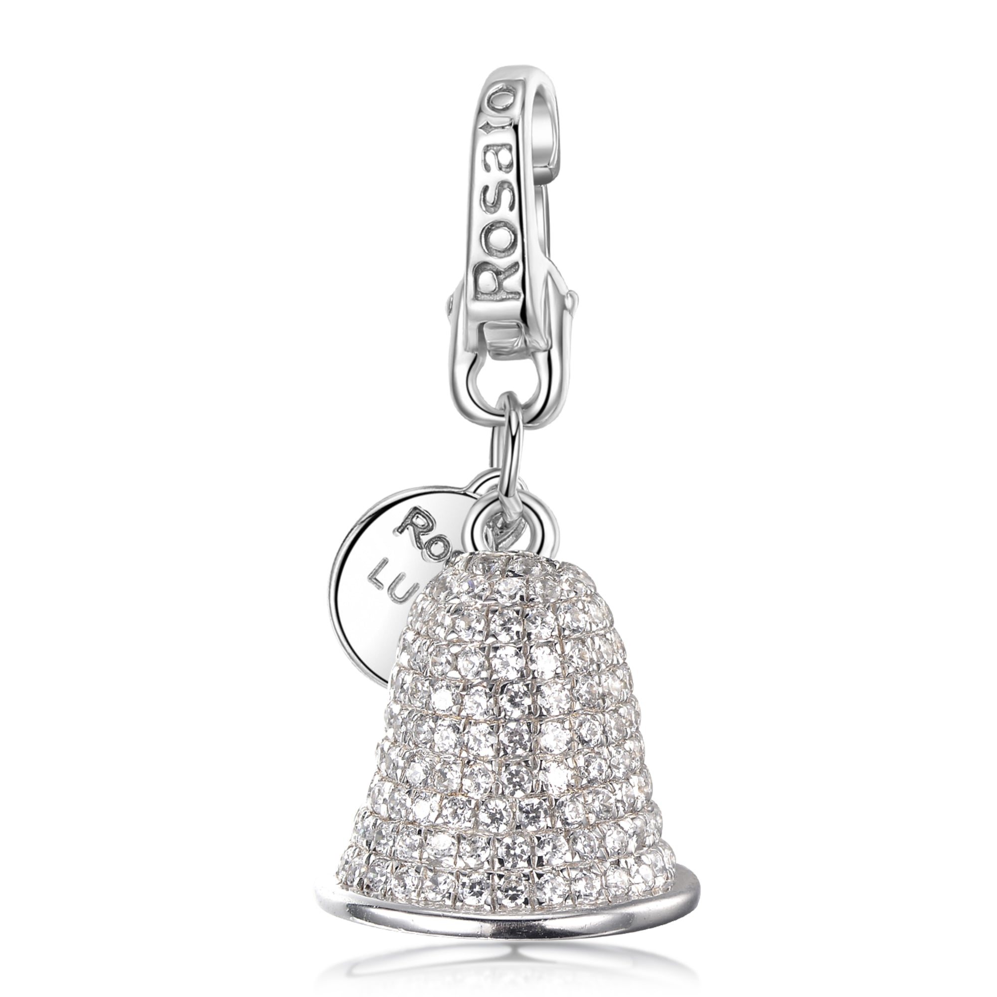 CHARM ROSATO ARGENTO 925 ref.RLU083